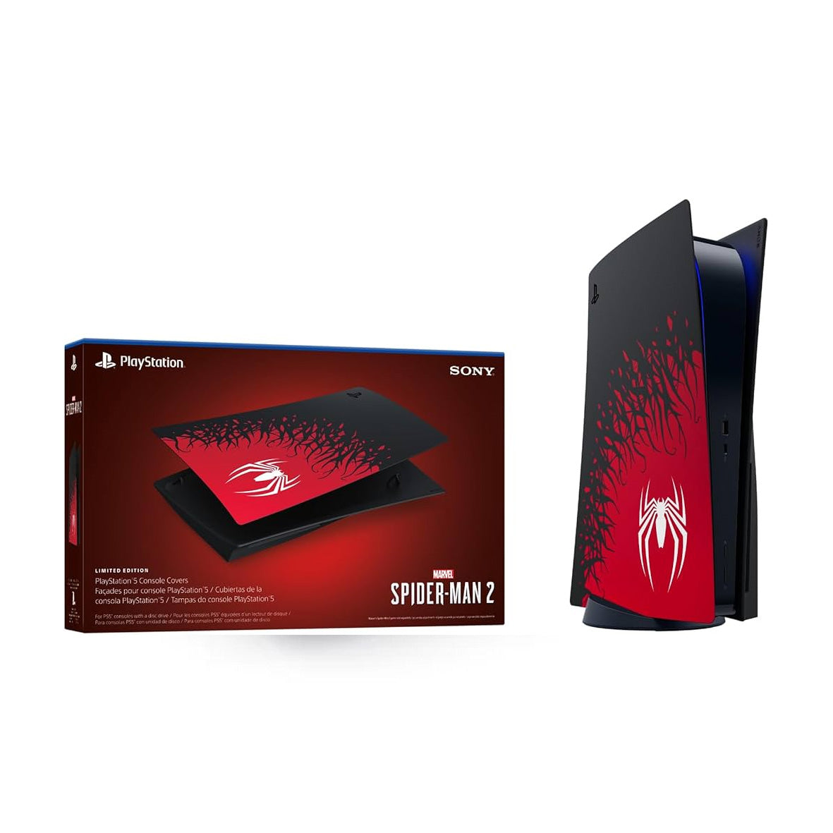PlayStation5 Disk Edition Console Covers - Marvel's Spider-Man 2 LE (CFI-ZCD1 SZ2)