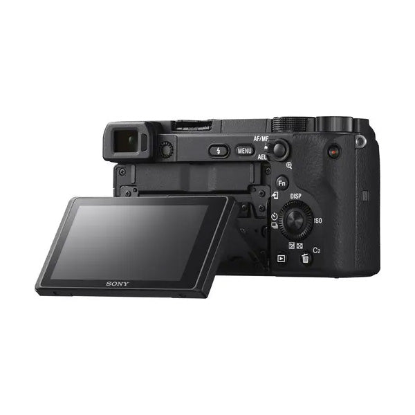 Sony Alpha a6400 Mirrorless Digital Camera with E PZ 16-50mm f3.5-5.6 OSS II Lens (Black)
