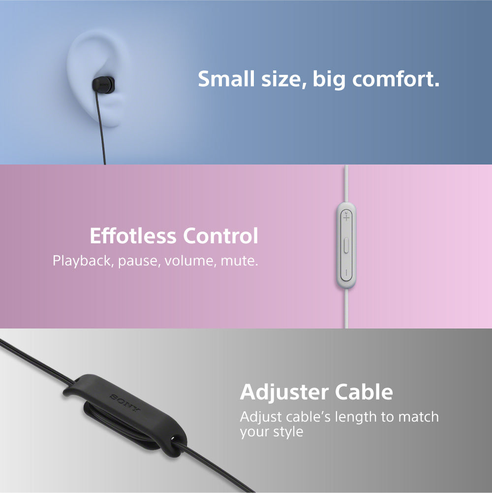 SONY IER-EX15C USB-C Wired Earphones Blue