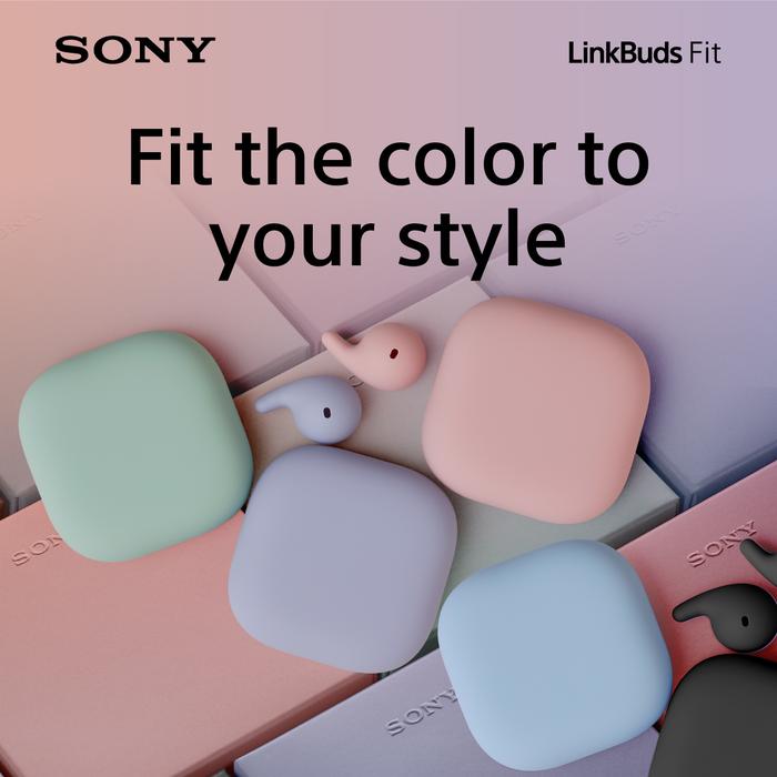 Sony WF-LS910N LinkBuds Fit Truly Wireless Earbuds with Noise Canceling Pink