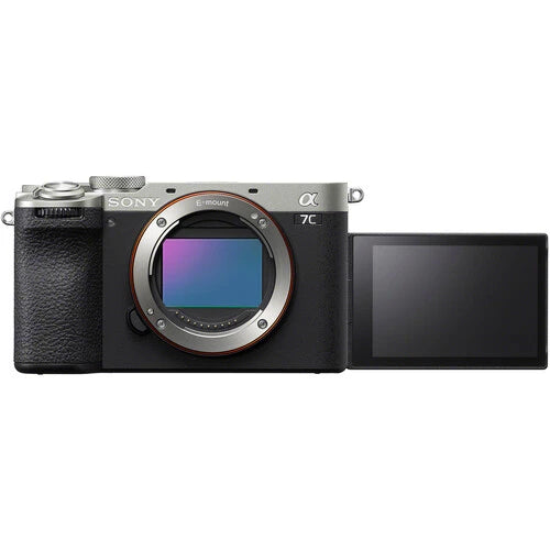 Sony a7C II Mirrorless Camera (Silver) with Sony FE 24-50mm f2.8 G Lens (Sony E)