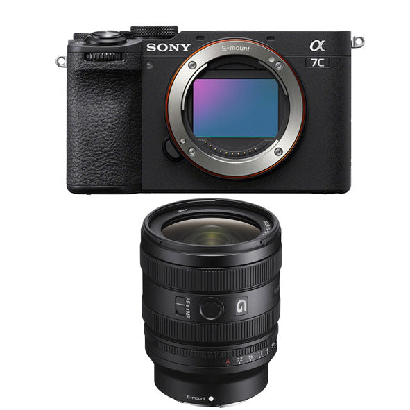 Sony a7C II Mirrorless Camera (Black) with Sony FE 24-50mm f2.8 G Lens (Sony E)