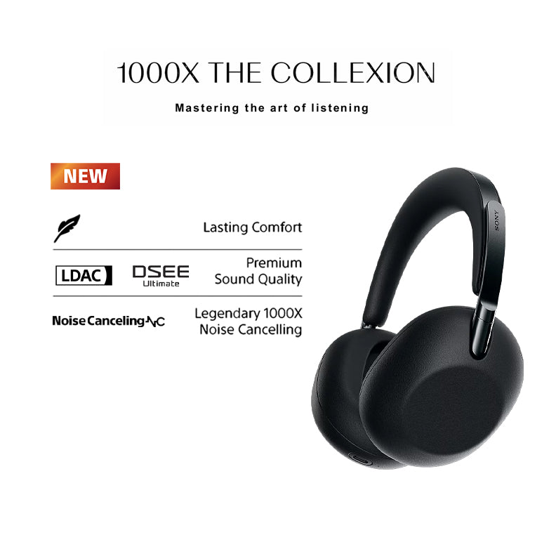 SONY 1000X THE COLLEXION Premium Design Headphone / WH-1000XX Black