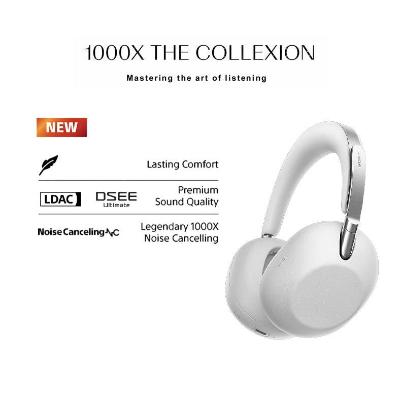SONY 1000X THE COLLEXION Premium Design Headphone / WH-1000XX Platinum