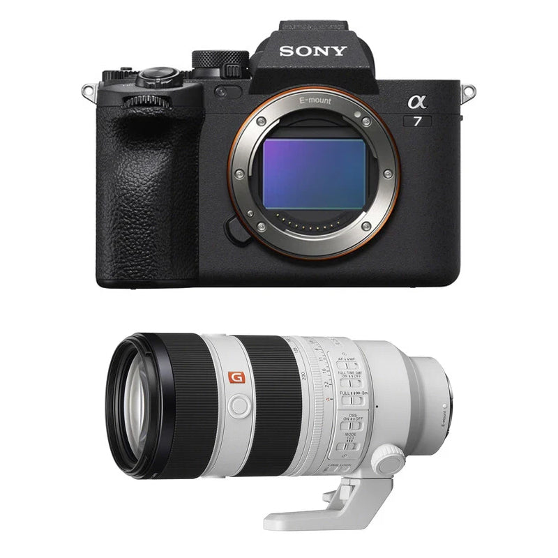 Sony A7IV Mirrorless Camera Body Only with Sony FE 70-200mm f2.8 GM OSS II Lens