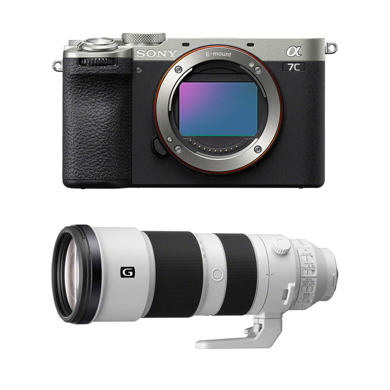 Sony a7C II Mirrorless Camera (Silver) with Sony FE 200-600mm f5.6-6.3 G OSS Lens