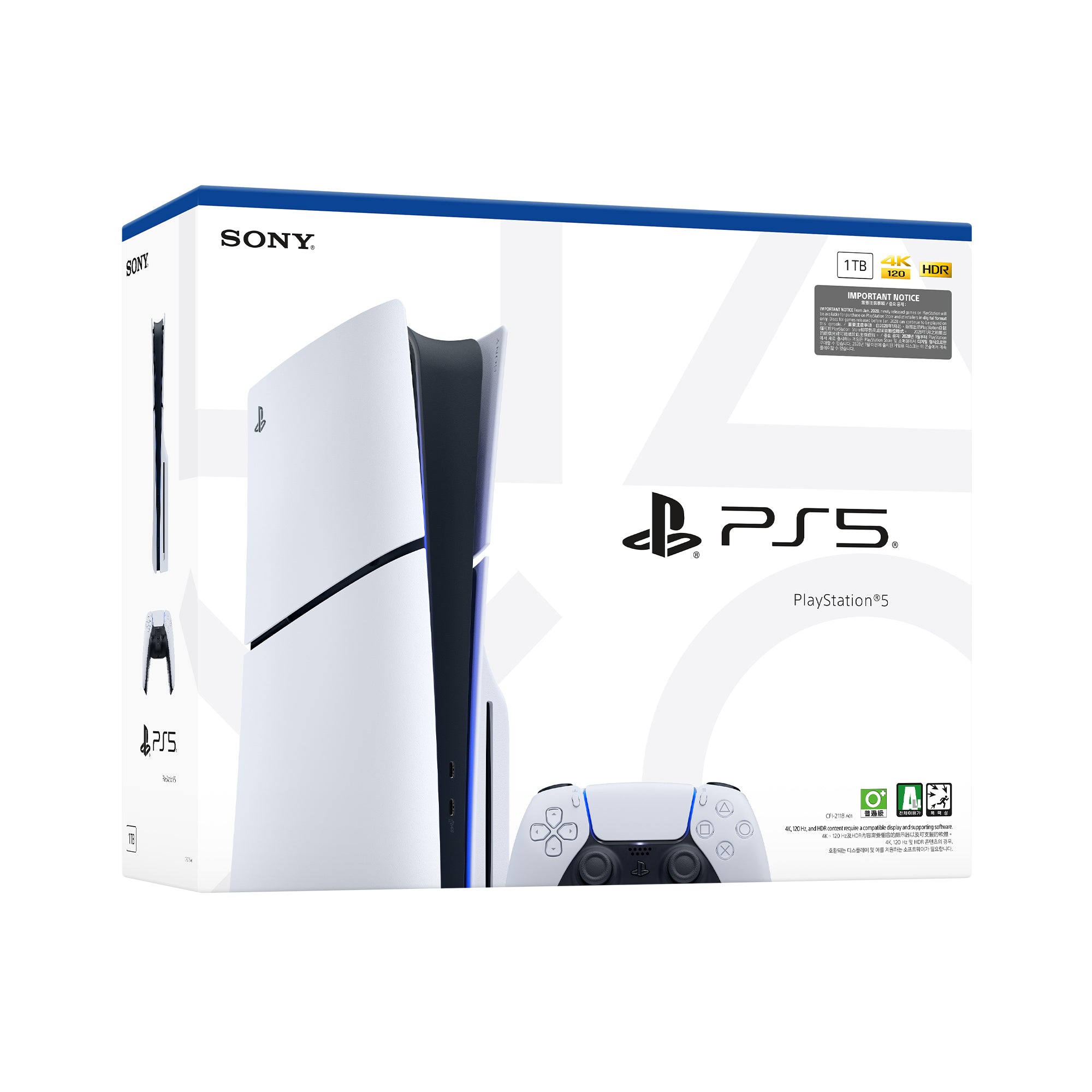 PlayStation®5 Console - PS5 Slim (E-Chassis) (Disc Edition)