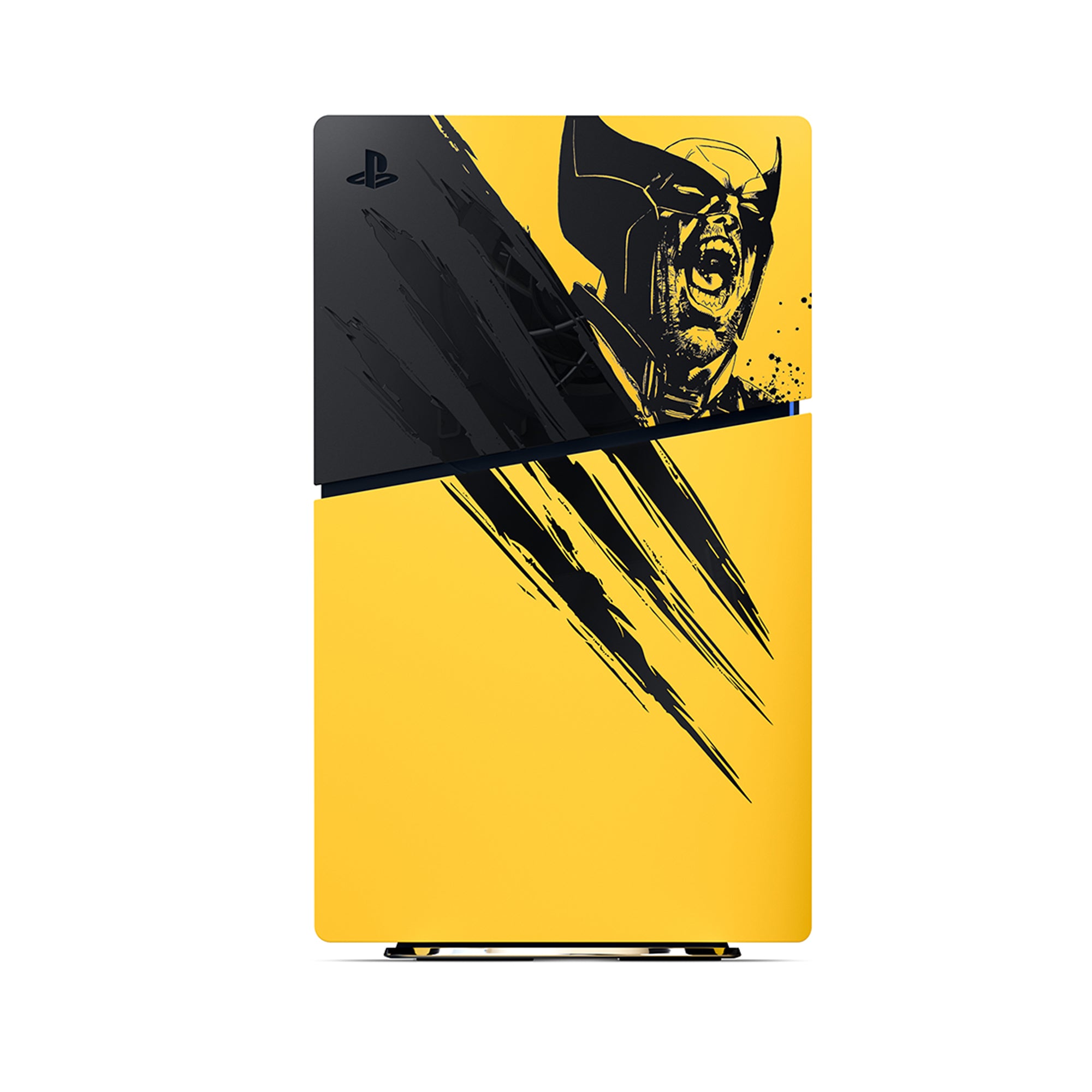 Cover Konsol PlayStation®5 – Marvel’s Wolverine Battle Yellow Edisi Terbatas