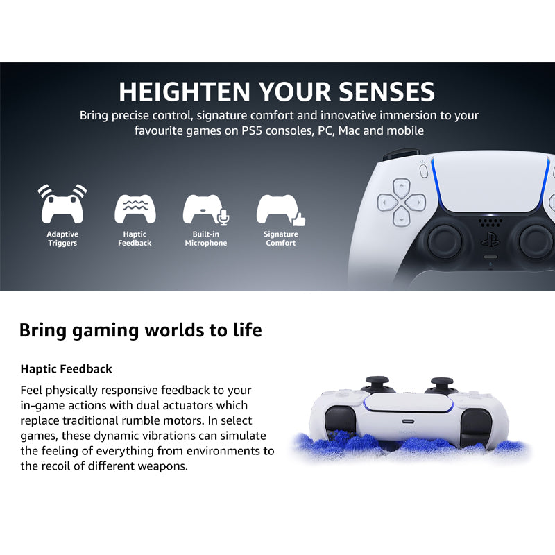 DualSense™ Wireless Controller – White