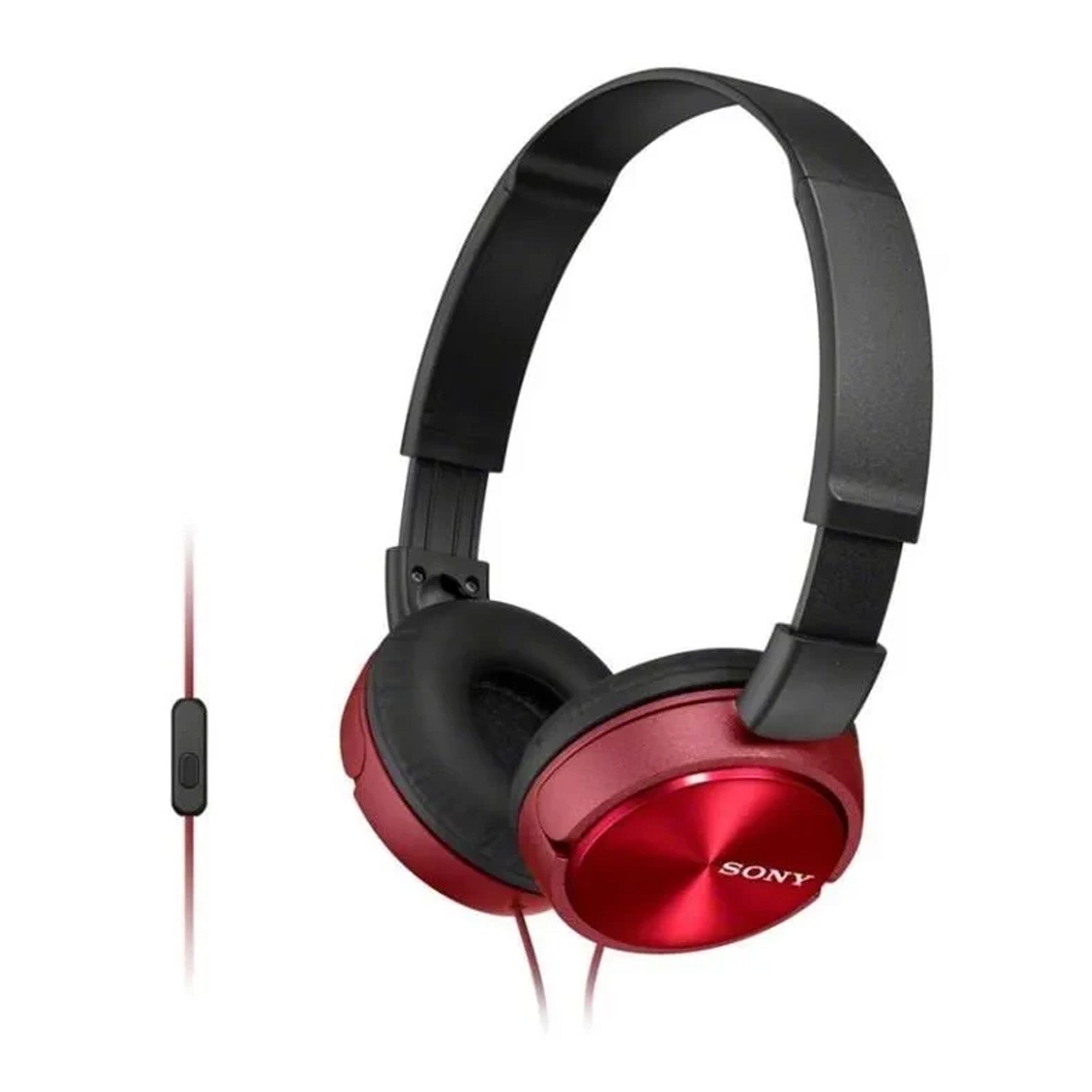 Sony MDR-ZX310AP ZX Series Stereo Headset Red