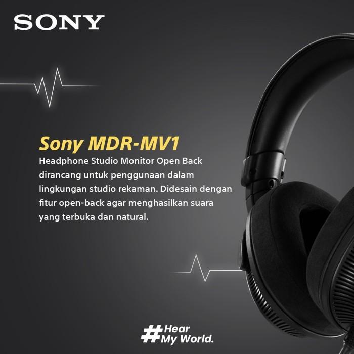 Sony MDR-MV1 Open-Back Reference Monitor Headphones