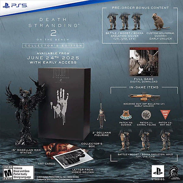PS5 Death Stranding 2 ON THE BEACH PS5 Collector’s Edition Game PS 5