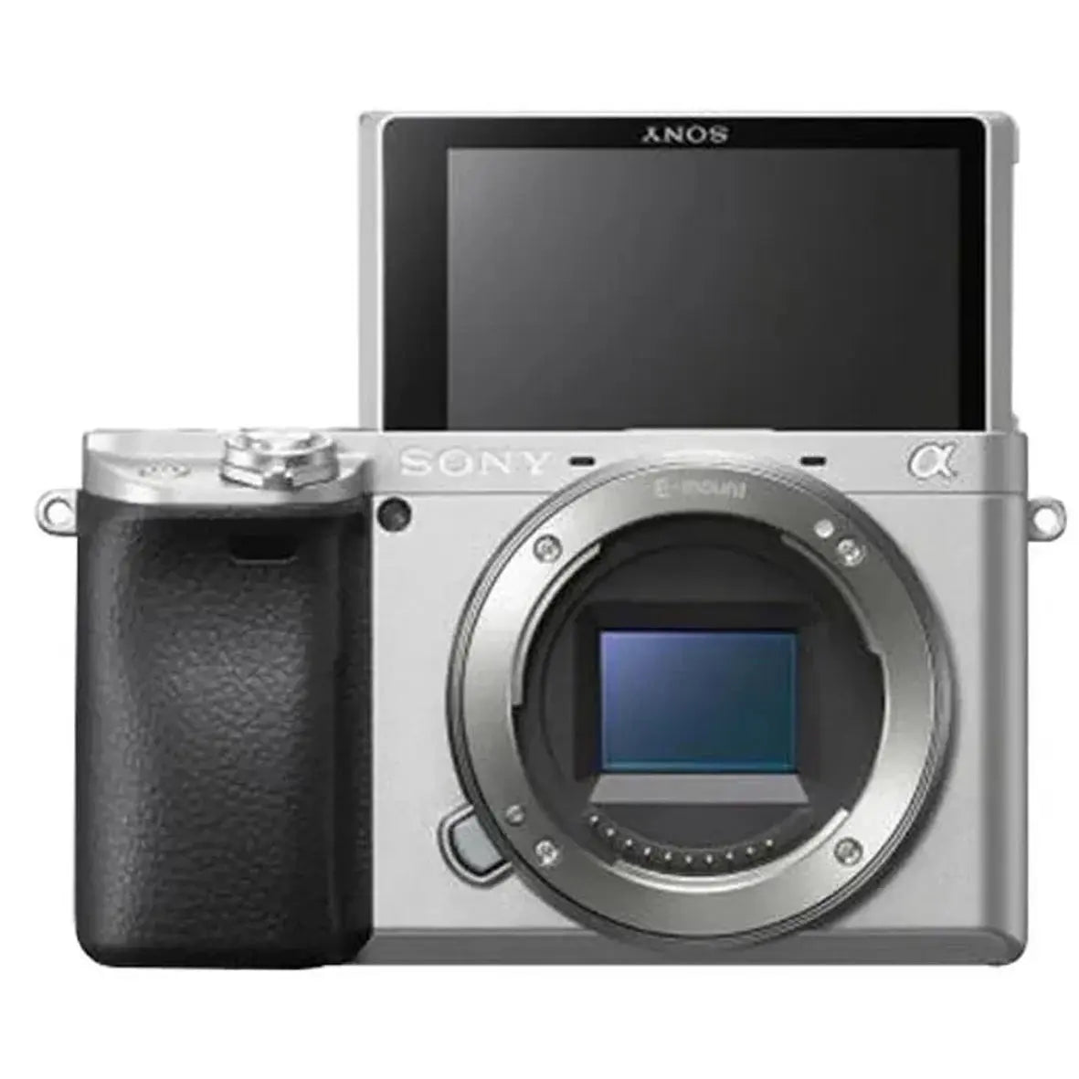 Sony Alpha a6400 Mirrorless Digital Camera with E PZ 16-50mm f3.5-5.6 OSS II Lens (Silver)