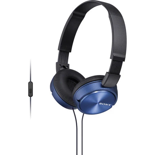 Sony MDR-ZX310AP ZX Series Stereo Headset Blue
