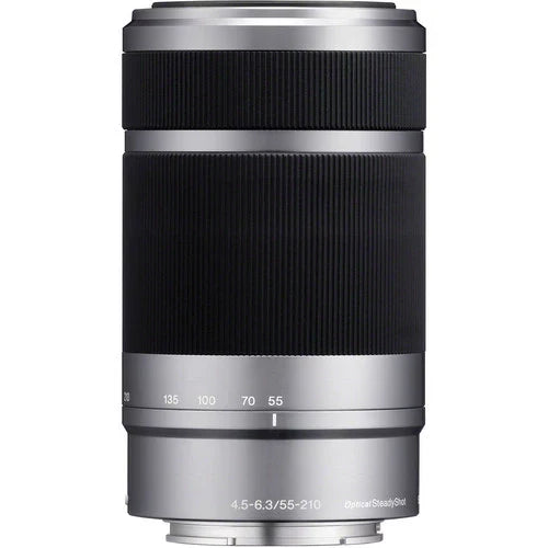 Sony E 55-210mm f4.5-6.3 OSS Lens (Silver)