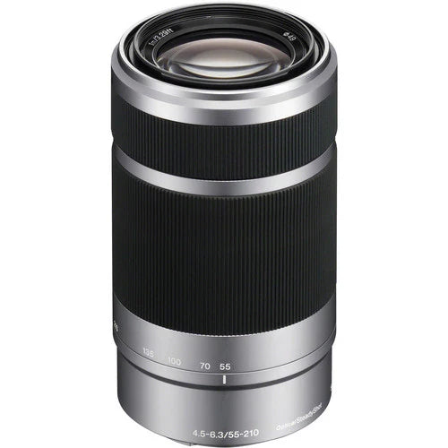 Sony E 55-210mm f4.5-6.3 OSS Lens (Silver)