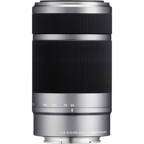 Sony E 55-210mm f4.5-6.3 OSS Lens (Silver)
