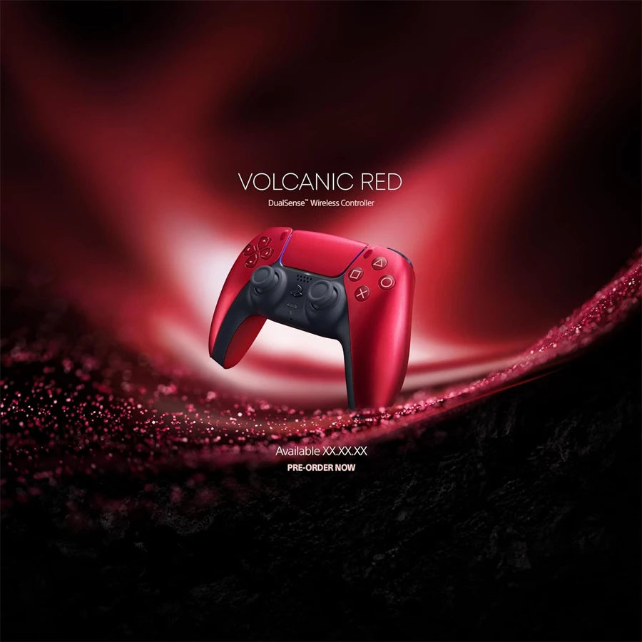 Sony DualSense Wireless Controller for PS5 (Metallic Red)