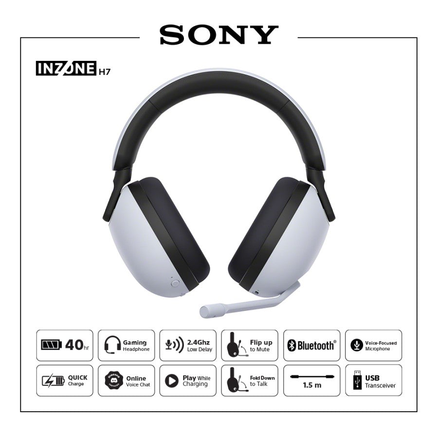 Sony INZONE H7 Wireless Gaming Headset
