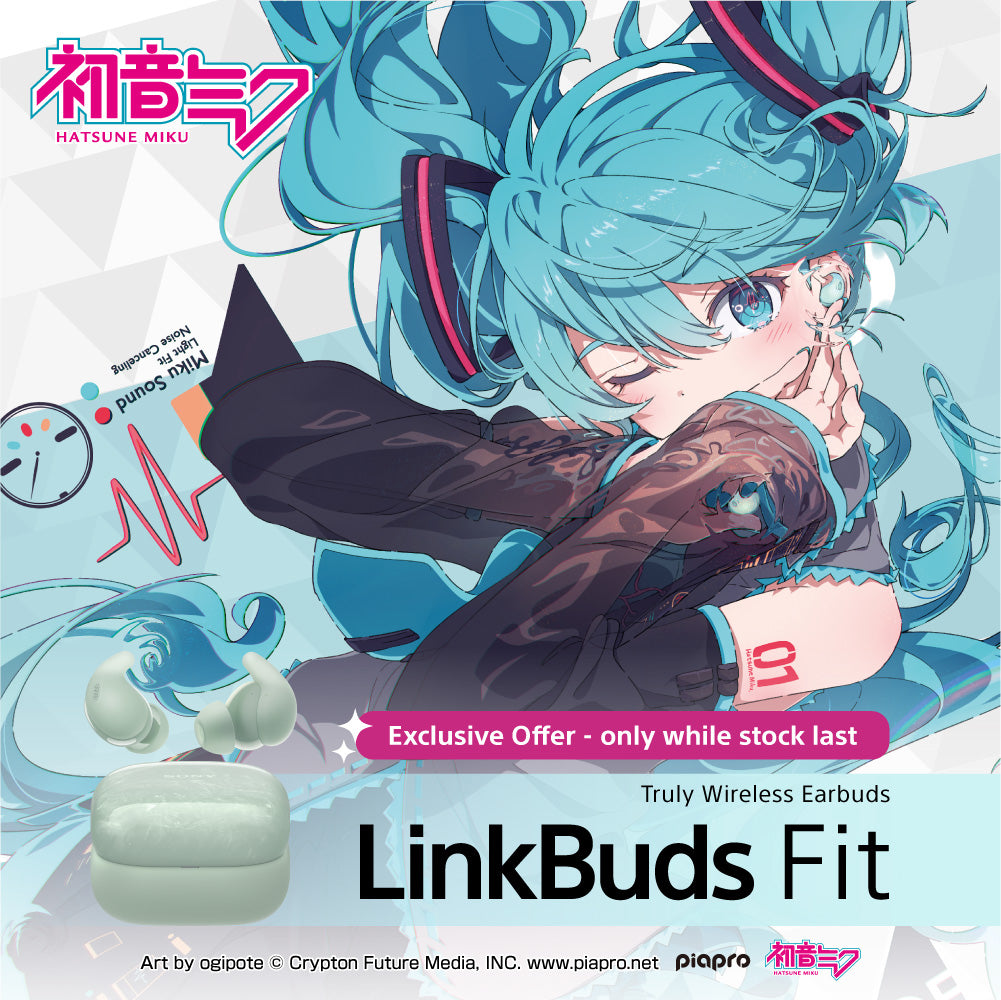 LinkBuds Fit X Hatsune Miku - Sony Truly Wireless Noise Cancelling Earbuds