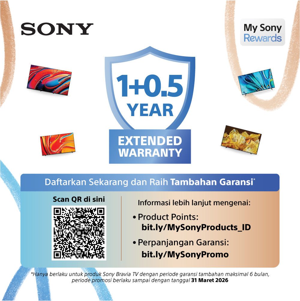 Sony | BRAVIA 8 II 55 Inch TV | QD-OLED | 4K Ultra HD | High Dynamic Range (HDR) | Smart TV (Google TV) | 2025 Model