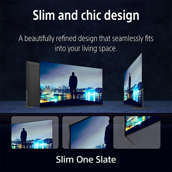 Sony | BRAVIA 8 II 55 Inch TV | QD-OLED | 4K Ultra HD | High Dynamic Range (HDR) | Smart TV (Google TV) | 2025 Model