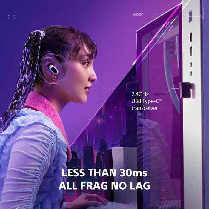 SONY WF-G700N INZONE Truly Wireless Headphones (Black)