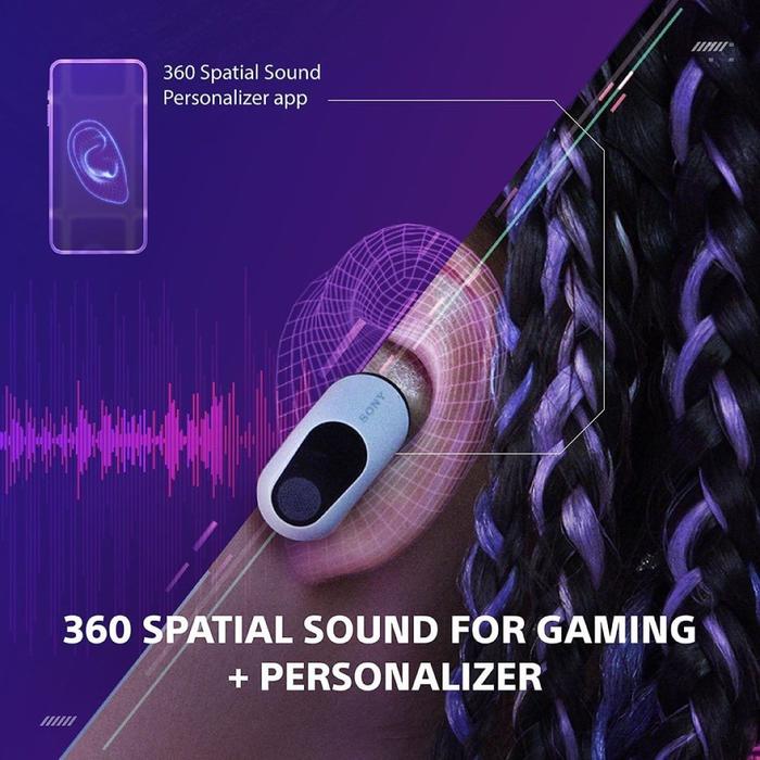 SONY WF-G700N INZONE Truly Wireless Headphones (Black)