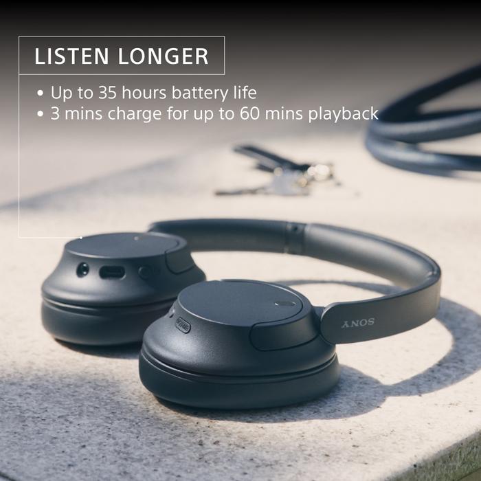 Sony WH-CH720N Wireless Over-Ear Noise-Canceling Headphones (Black)