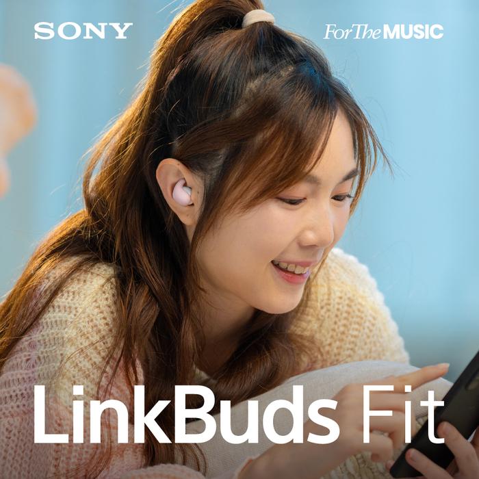 Sony WF-LS910N LinkBuds Fit Truly Wireless Earbuds with Noise Canceling Pink