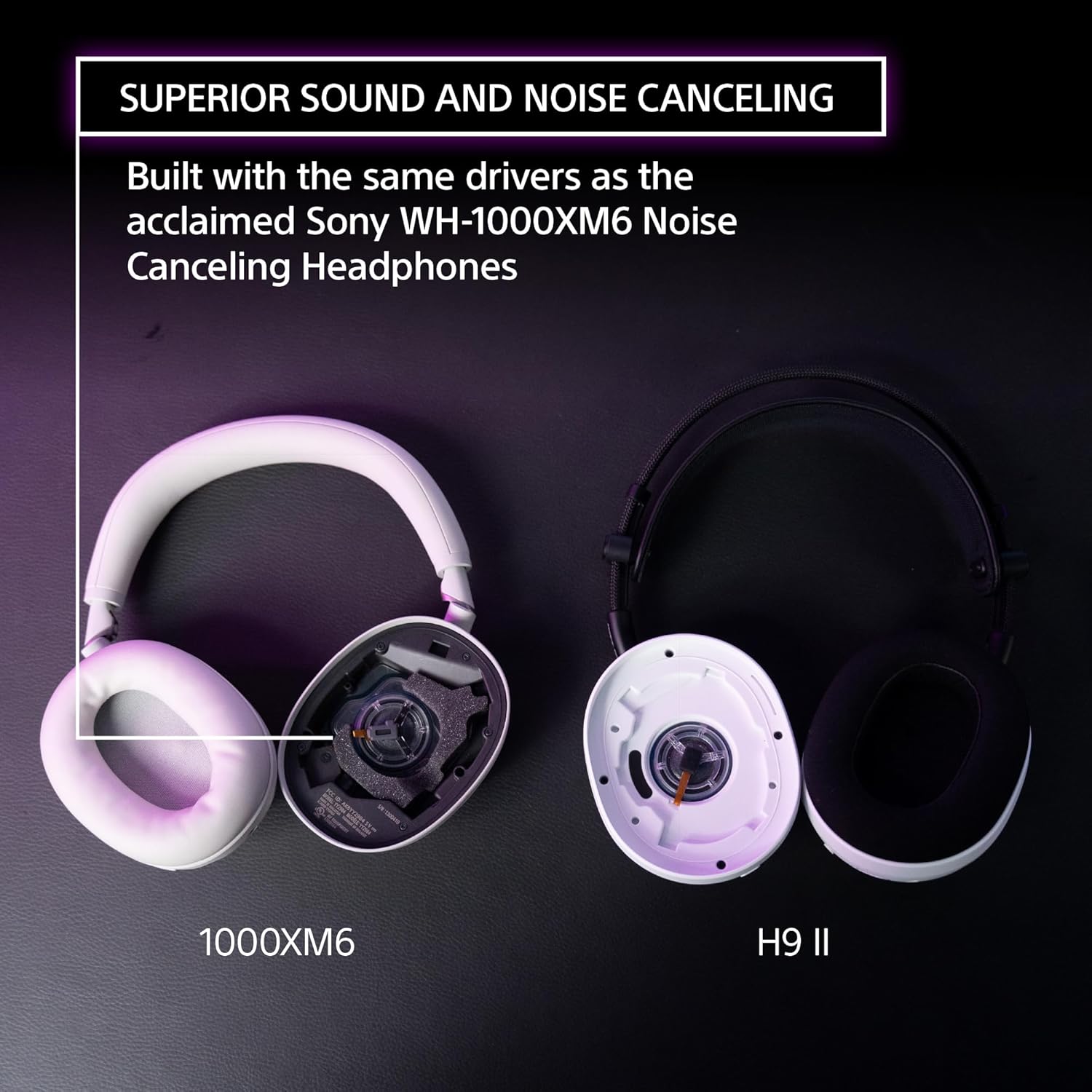 Sony INZONE H9 II Wireless Noise Cancelling Gaming Headset White | WH-G910N