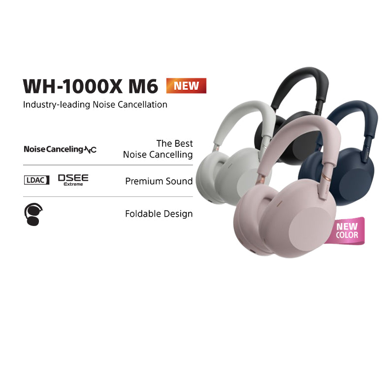 SONY WH-1000XM6 Noice Cancelling Headphones