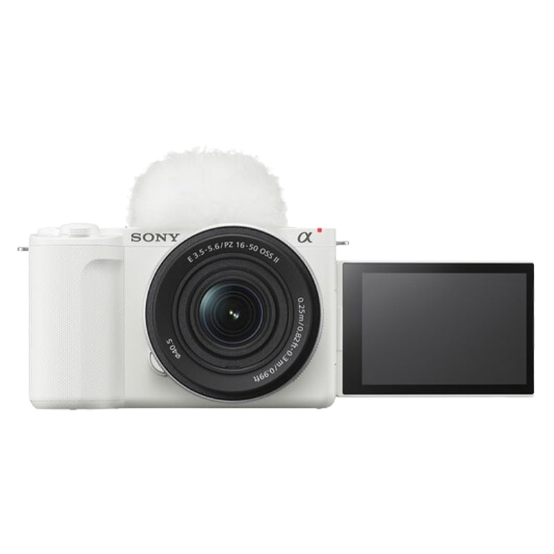 Sony ZV-E10 II Mirrorless Camera with 16-50mm Lens (White)