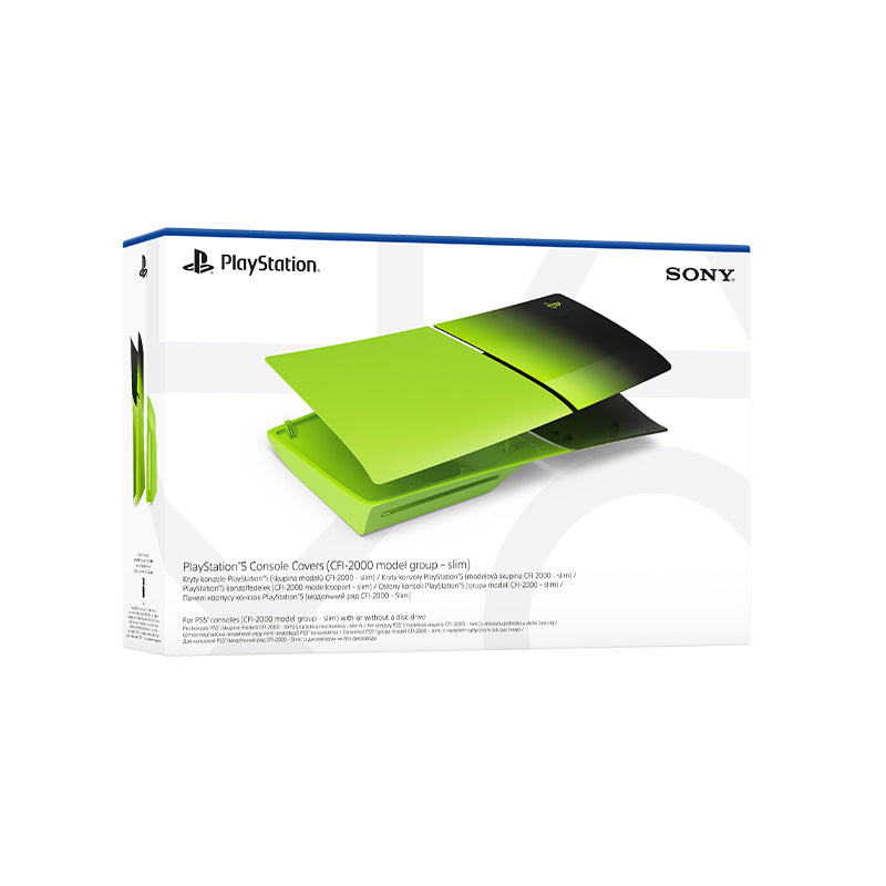 PS5 Slim Cover-Remix Green (CFI-ZCS2G14)