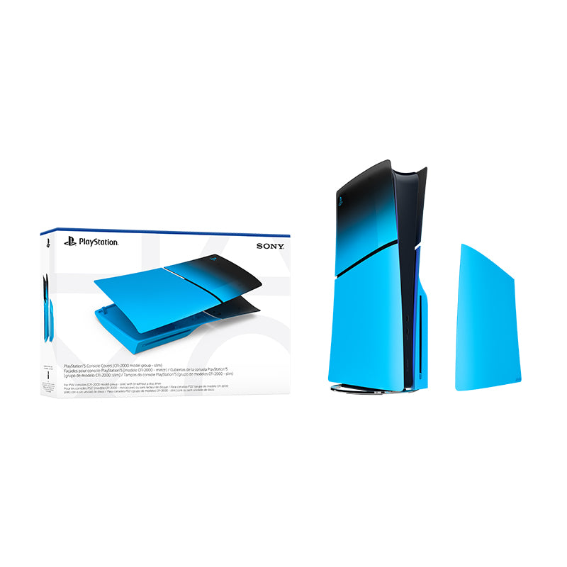 PS5 Slim Cover-Rythm Blue (CFI-ZCS2G15)