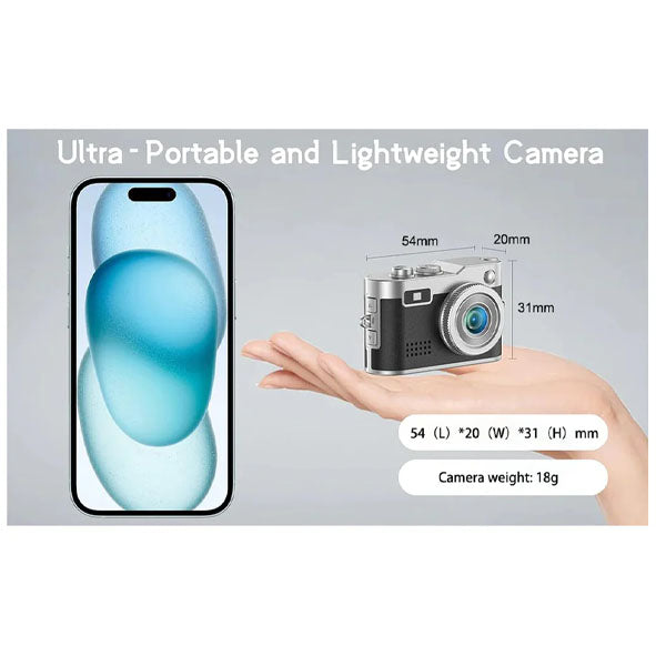 Avangarde Mica (Mini Camera) - Brown with Sandisk Ultra MicroSD 32GB