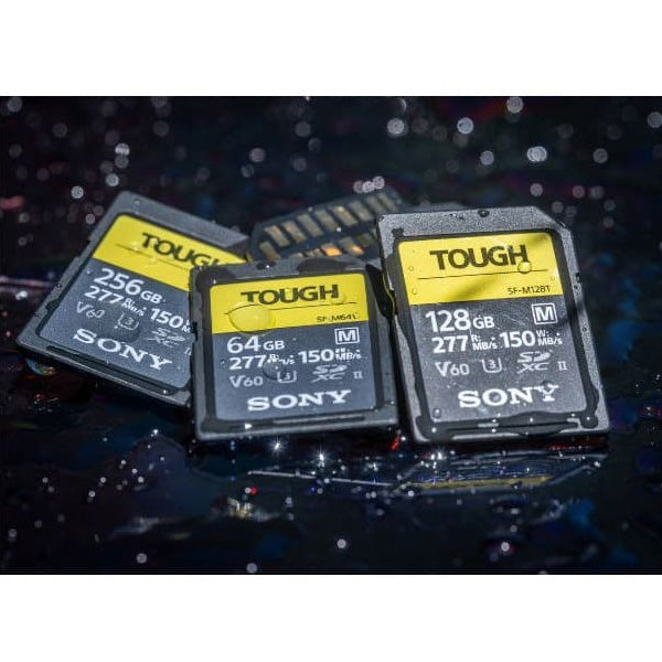 Sony 128GB SF-M Tough Series UHS-II SDXC Memory Card