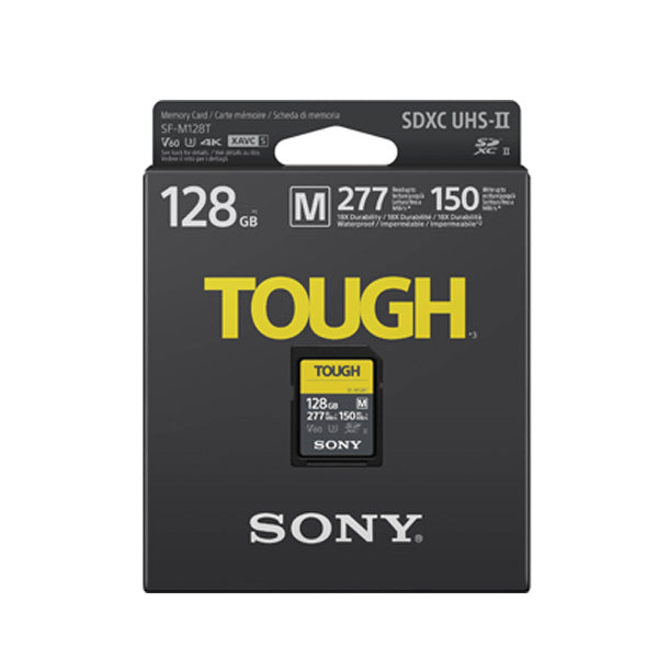 Sony 128GB SF-M Tough Series UHS-II SDXC Memory Card