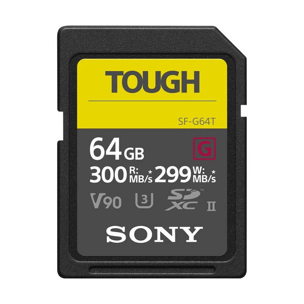 Sony 64GB SF-G Tough Series UHS-II SDXC Memory Card