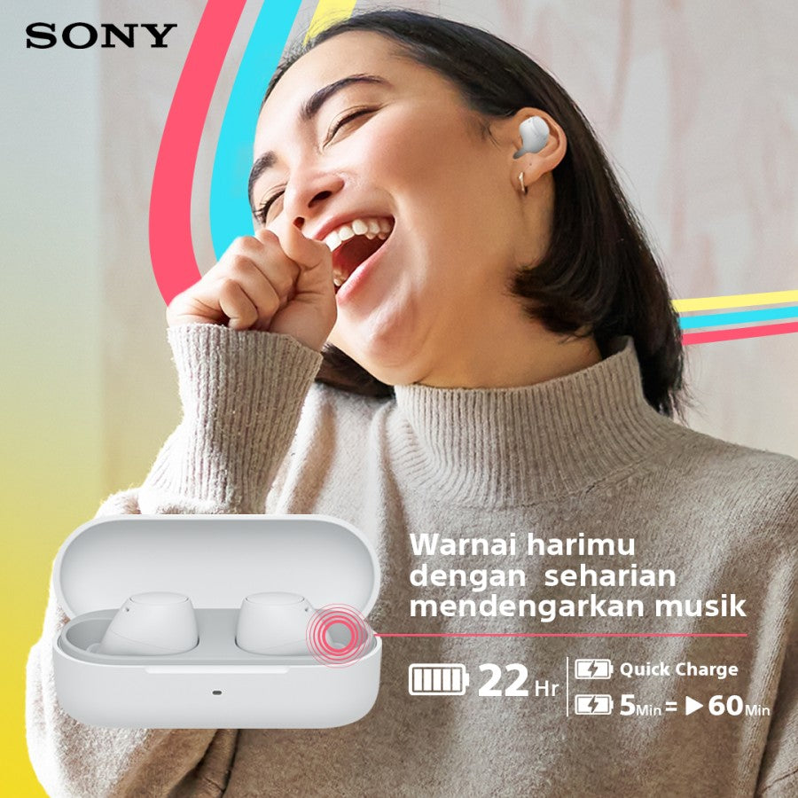 Sony WF-C510 True Wireless Earbuds White