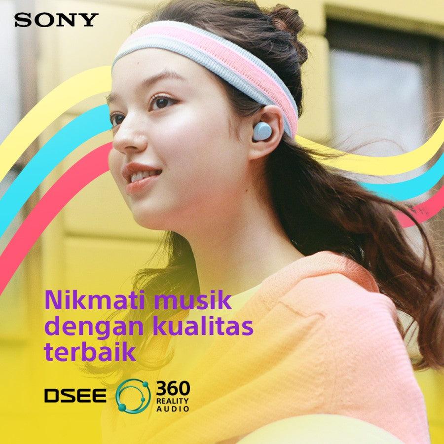 Sony WF-C510 True Wireless Earbuds Yellow