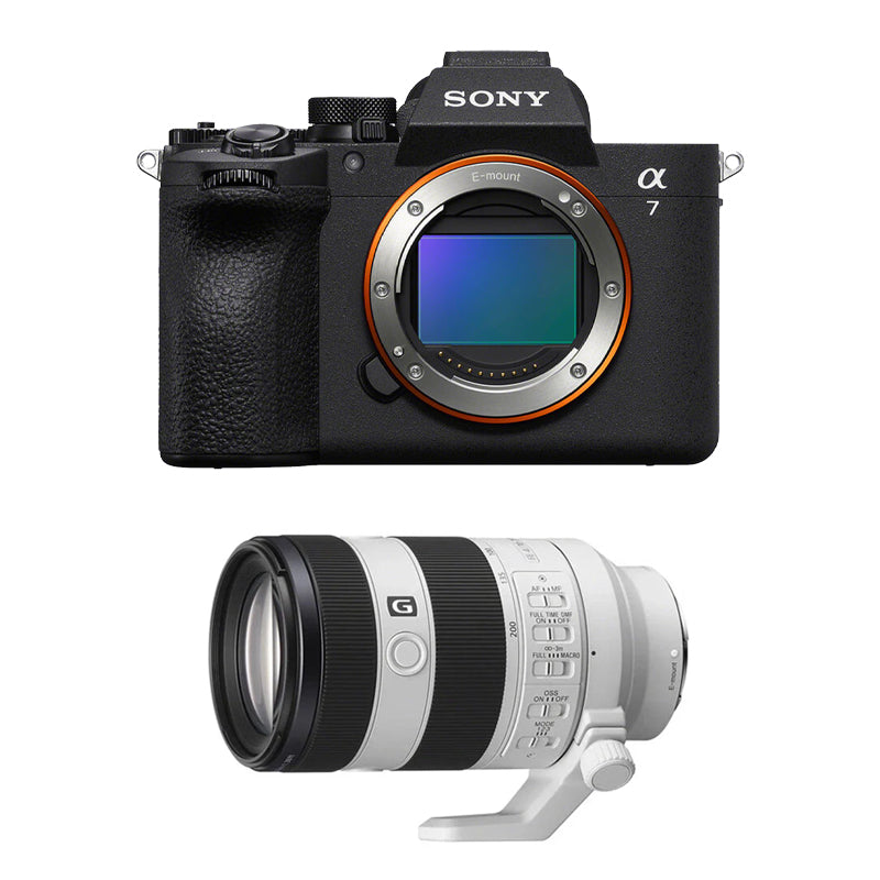 Sony a7 V Mirrorless Camera (Body Only) with Sony FE 70-200mm f4 Macro G OSS II Lens