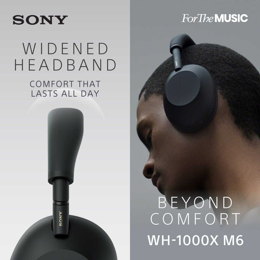 SONY WH-1000XM6 Noice Cancelling Headphones Silver
