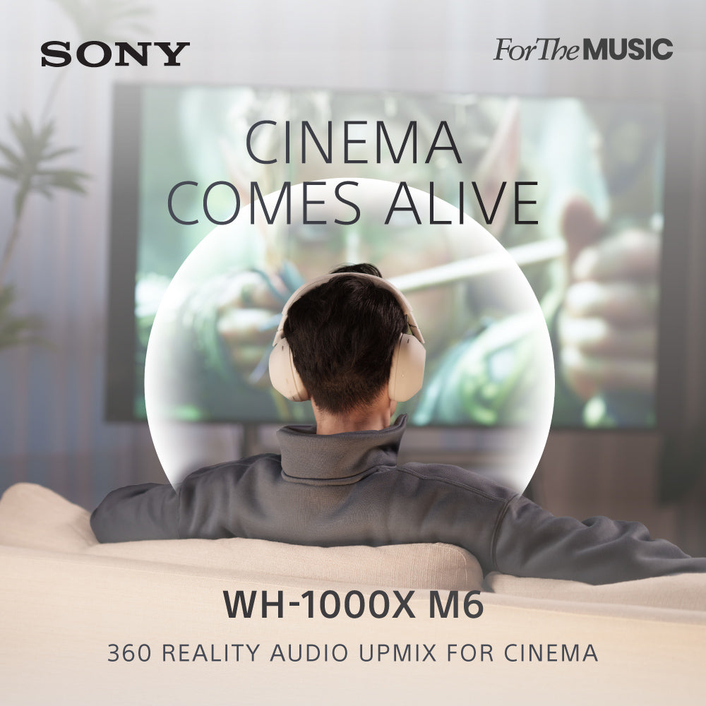 SONY WH-1000XM6 Noice Cancelling Headphones Silver