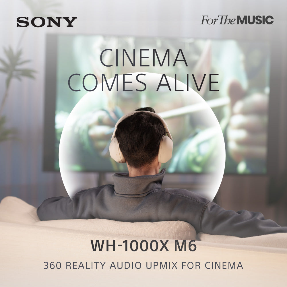 SONY WH-1000XM6 Noice Cancelling Headphones Sand Stone