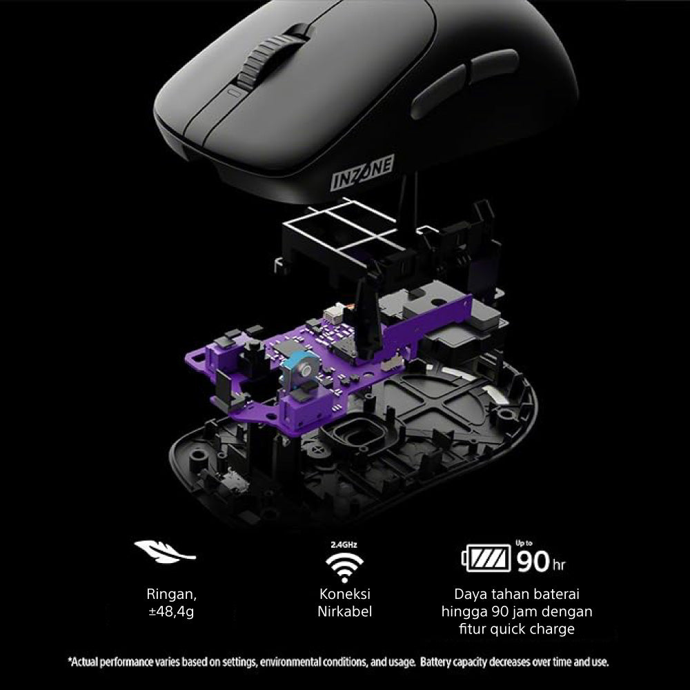 Sony INZONE Mouse-A Gaming Mouse / MSE-G500 Orange