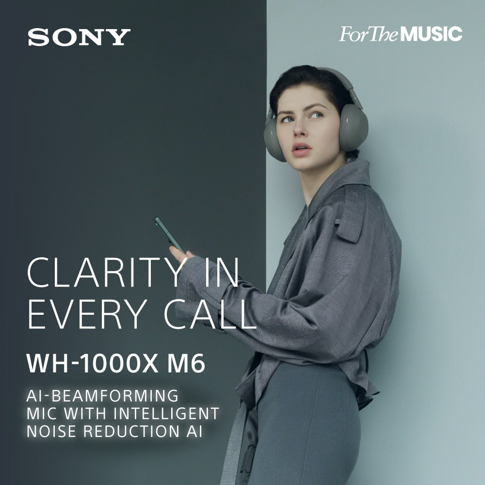 SONY WH-1000XM6 Noice Cancelling Headphones (Olive Gray)