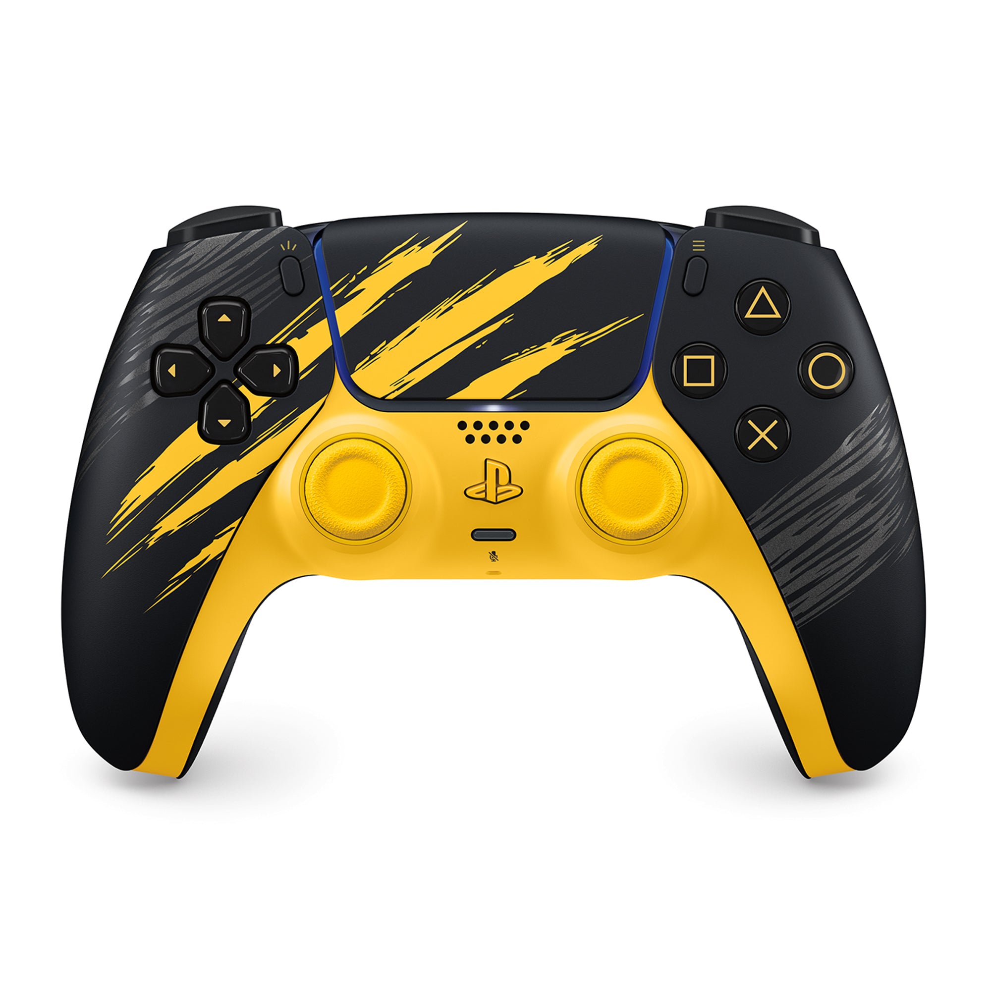 Wireless Controller DualSense® – Marvel’s Wolverine Battle Yellow Edisi Terbatas