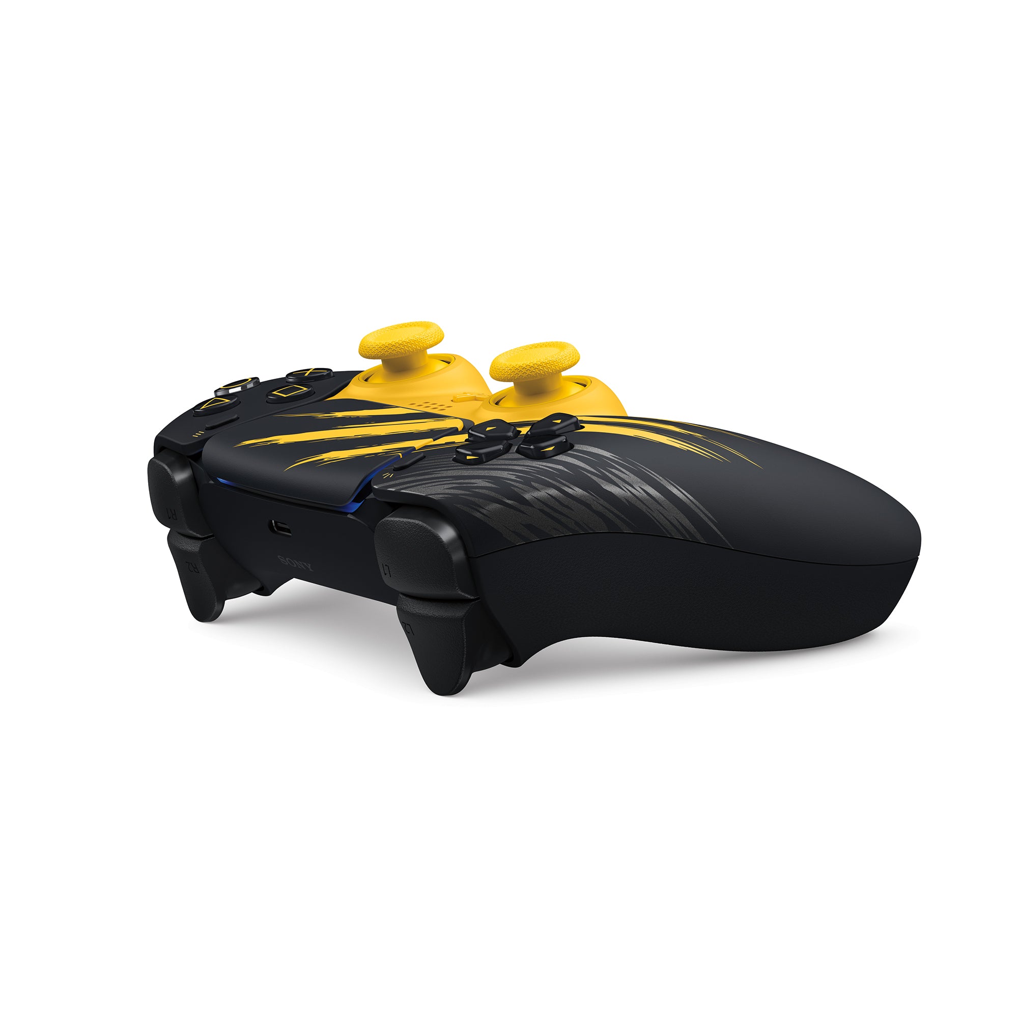 Wireless Controller DualSense® – Marvel’s Wolverine Battle Yellow Edisi Terbatas