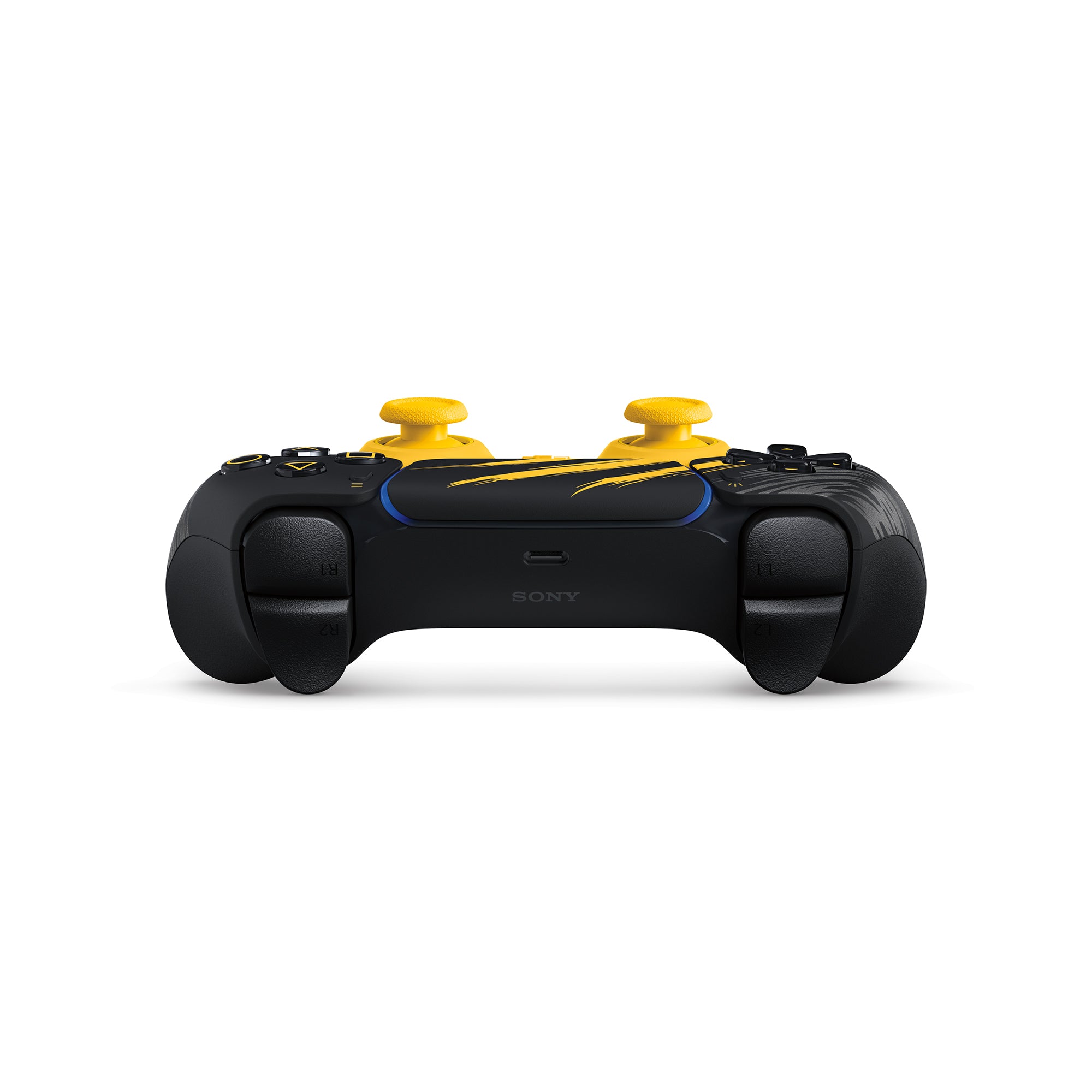 Wireless Controller DualSense® – Marvel’s Wolverine Battle Yellow Edisi Terbatas